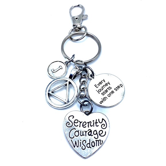 Sobriety Keychain Bag Charm - Picture 5 of 8